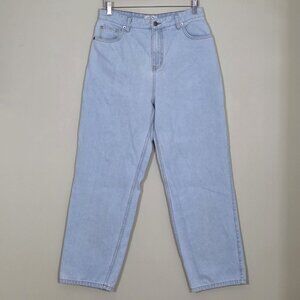 RVCA X Rose Machado Jeans Womens 26 Blue Straight Leg Cotton Surfer Coastal Boho